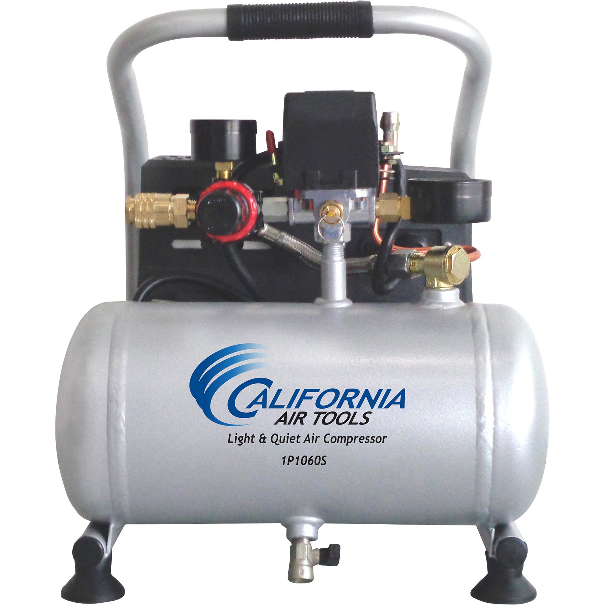 California Air Tools IP 1060S Ultra-Quiet Portable Air Compressor — 0.6 HP, 1 Gallon, Model# 1P1060S